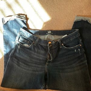 Lee Riders Cropped Size 14